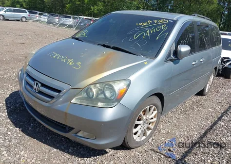 2005 Honda Odyssey Touring z USA, uszkodzony, nr VIN 5FNRL38845B077375